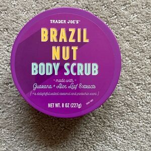 Trader Joe’s Brazil Nut Body Scrub. New.